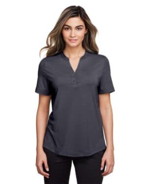 CARBON NE100W women's jaq snap-up stretch performance polo