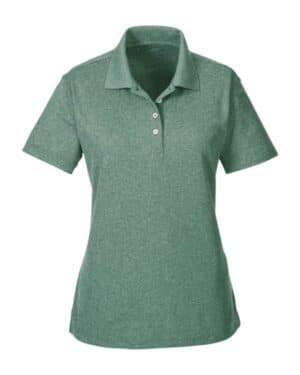 Ultraclub UC100W women's heathered pique polo