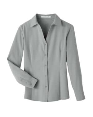 SILVER Ultraclub UC500W women's bradley performance woven shirt