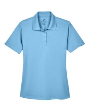 COLUMBIA BLUE 8610L women's cool & dry 8-star elite performance interlock polo