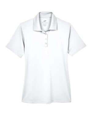 WHITE 8610L women's cool & dry 8-star elite performance interlock polo