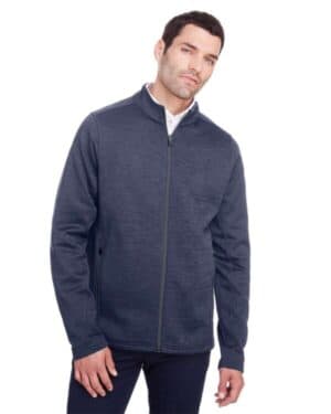 CLASSIC NAVY HEATHER/ CARBON North end NE712 men's flux 20 full-zip jacket