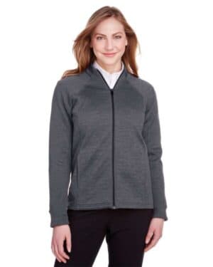 CARBON HEATHER/ BLACK North end NE712W women's flux 20 full-zip jacket