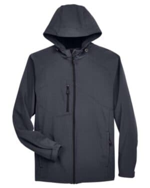88166 men's glacier insulated three-layer fleece soft shell hood jacket