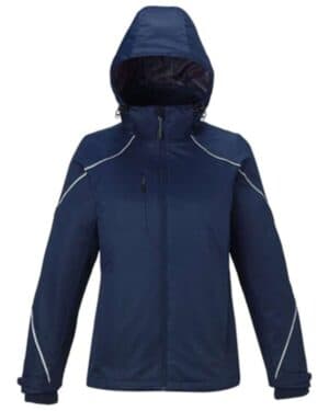 NIGHT 78196 women's angle 3-in-1 jacket with bonded fleece liner