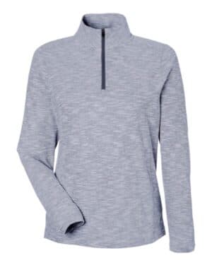 NE415W women's eclipse jacquard quarter-zip pullover