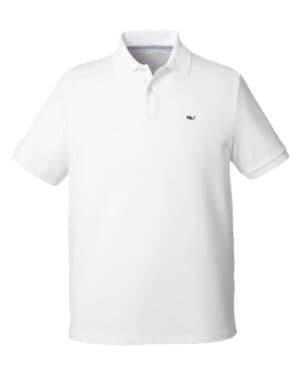 WHITE CAP Vineyard vines G011147 edgartown pique polo