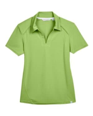 CACTUS GREEN 78632 women's recycled polyester performance pique polo