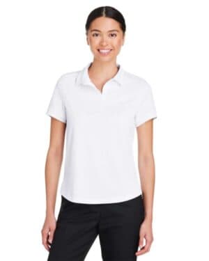 WHITE North end NE112W women's express tech performance polo