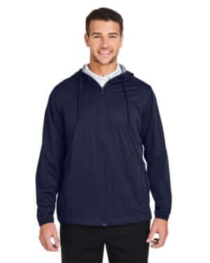 CLASSIC NAVY HEATHER North end NE75 men's network lightweight jacket