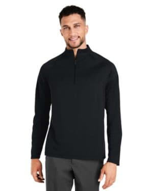 BLACK North end NE410 men's revive coolcore quarter-zip pullover