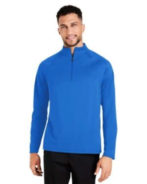 LIGHT NAUTICAL BLUE North end NE410 men's revive coolcore quarter-zip pullover