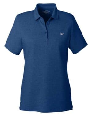 DEEP BAY Vineyard vines G001189 women's edgartown pique polo