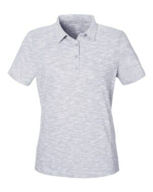 PLATINUM HEATHER North end NE115W women's eclipse jacquard polo