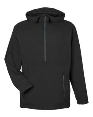 BLACK/ CARBON North end NE810 men's aura lightweight packable anorak