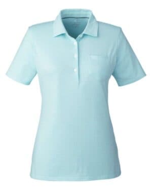 CRYSTAL BLUE Vineyard vines G001320 women's fanshell polo