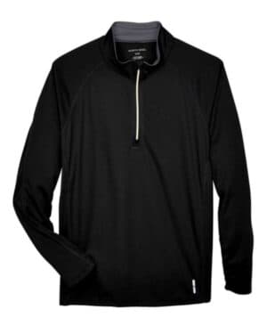 BLACK 88187 men's radar performance quarter-zip pullover
