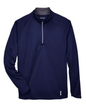 CLASSIC NAVY 88187 men's radar performance quarter-zip pullover