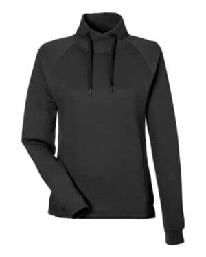 BLACK North end NE200W women's rhythm waffle pullover