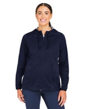 CLASSIC NAVY HEATHER North end NE75W women's network lightweight jacket