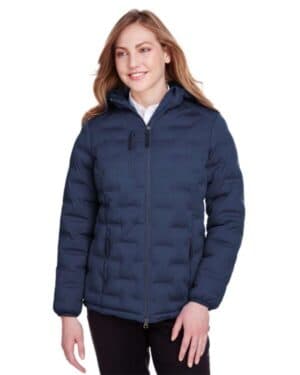 CLASSIC NAVY/ CARBON North end NE708W women's loft puffer jacket