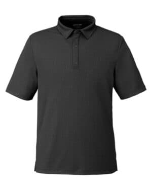 BLACK North end NE102 men's replay recycled pique polo