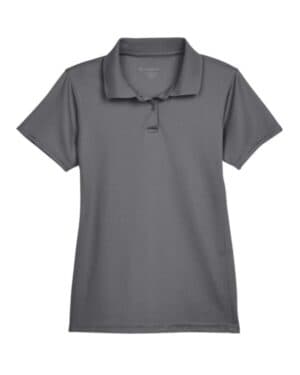 CHARCOAL Harriton M315W women's polyester jersey polo