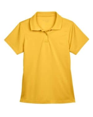 Harriton M315W women's polyester jersey polo
