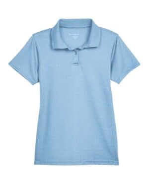 LIGHT BLUE Harriton M315W women's polyester jersey polo