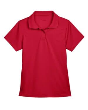 RED Harriton M315W women's polyester jersey polo