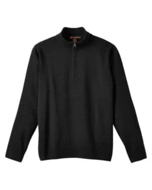 Harriton M421 unisex pilbloc quarter-zip pullover sweater