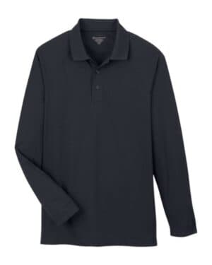BLACK M208L men's charge snag and soil protect long sleeve polo