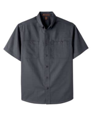 Harriton M585 men's advantage il short sleeve work shirt