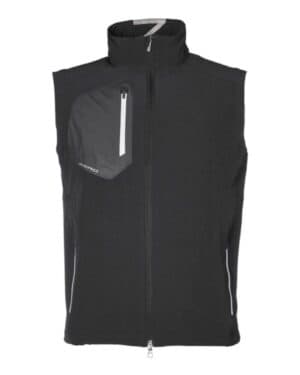BLACK Zero restriction W1009Z full-zip vest