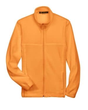 SAFETY ORANGE Harriton M990Y youth full-zip fleece