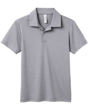 Team 365 TT51HY youth zone sonic heather performance polo