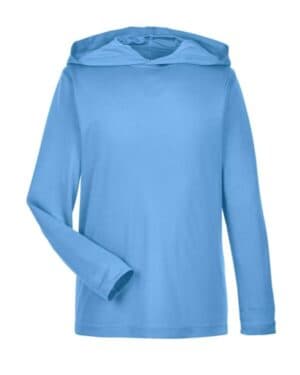 Team 365 TT41Y youth zone performance hooded t-shirt
