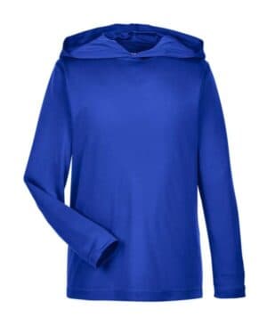 Team 365 TT41Y youth zone performance hooded t-shirt