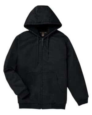 BLACK M722T unisex climabloc tall heavyweight hooded full-zip jacket