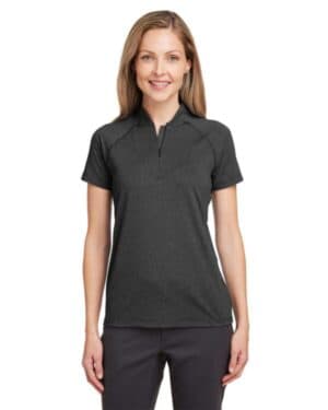 BLACK HEATHER Swannies SW200L women's quinn polo