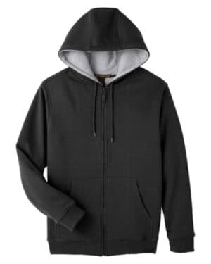 BLACK M711 unisex climabloc lined heavyweight hooded sweatshirt