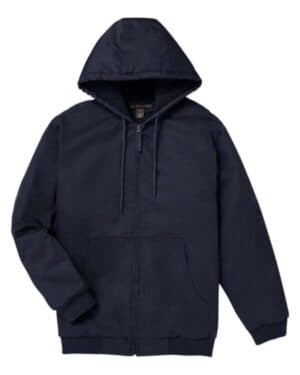 DARK NAVY M722 unisex climabloc heavyweight hooded full-zip jacket