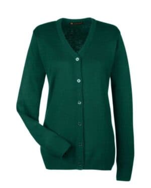 HUNTER M425W women's pilbloc v-neck button cardigan sweater
