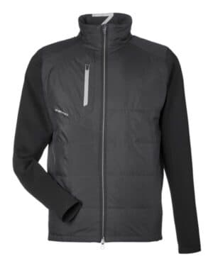 BLACK Zero restriction W1018 lightweight hybrid jacket