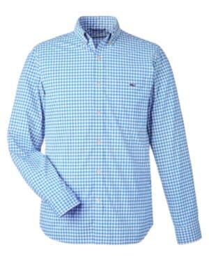 OCEAN BREEZE Vineyard vines W012060 on-the-go nylon gingham shirt