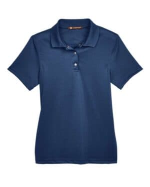 DARK NAVY M345W women's advantage snag protection plus il snap placket polo