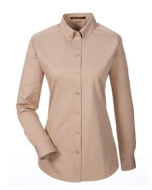 M581W women's foundation cotton twill shirt with teflon