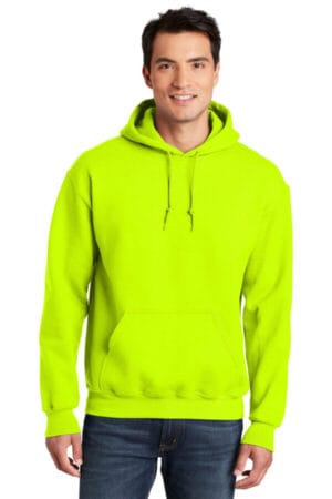 SAFETY GREEN 12500 gildan-dryblend pullover hooded sweatshirt