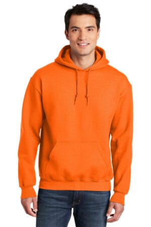 S. ORANGE 12500 gildan-dryblend pullover hooded sweatshirt