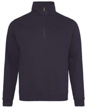 OXFORD NAVY JHA046 sophomore quarter-zip pullover fleece pullover